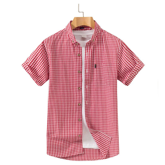 Chemise homme manche courte classique Lawin'Shop